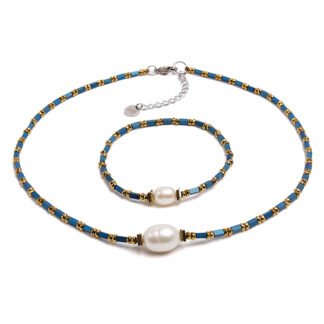 Perlový náramek Yuno Pearls 15828002-mix