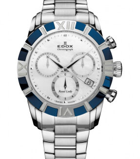 Dámské hodinky Edox Royal Lady Chronograph Quartz 10406 357B NAIN