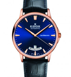 Pánské hodinky Edox Day Date 83015 37R BUIR