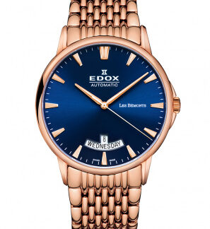 Pánské hodinky Edox Day Date 83015 37RM BUIR