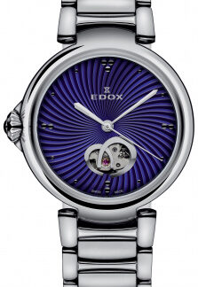 Dámské hodinky Edox Open Heart 85025 3M BUIN