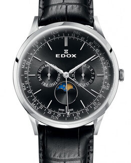 Pánské hodinky Edox Moonphase 40101 3C NIN