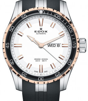 Pánské hodinky Edox 88002 357RCAAIR Automatic Day Date 88002 357RCAAIR