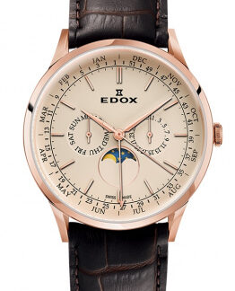 Pánské hodinky Edox Moon Phase 40101 37RC BEIR