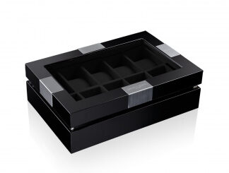 Kazeta na hodinky Executive Black 10 70019/84