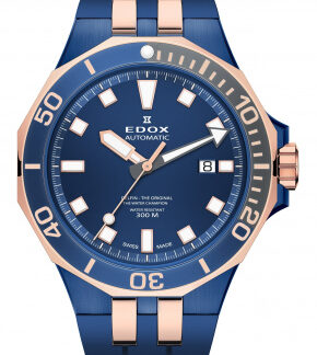 Pánské hodinky Edox Automatic Date 80110 357BURCAB
