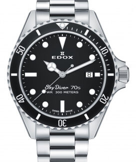 Pánské hodinky Edox Date 53017 3NM NI