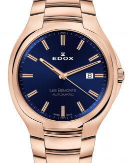 Pánské hodinky Edox Ultra Slim Date Automatic 80114 37R BUIR