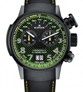 Pánské hodinky Edox Chronorally X-treme Pilot Limited Edition 38001 TINGN V3