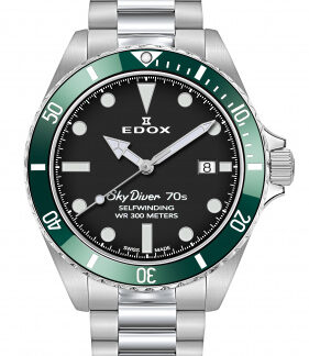 Pánské hodinky Edox Date Automatic 80115 3VM NN