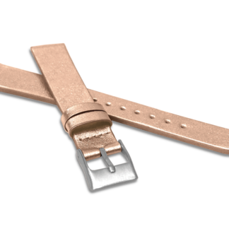 Rose gold řemínek MINET z luxusní kůže Top Grain - 16