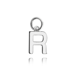 MINET Stříbrný přívěs drobné písmeno "R"
