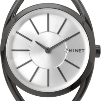 MINET Černé dámské hodinky ICON GREY