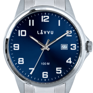LAVVU Stylové pánské hodinky HAMRE Blue 100M