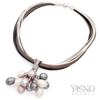 Perlový náhrdelník Yuno Pearls 12052592-mix
