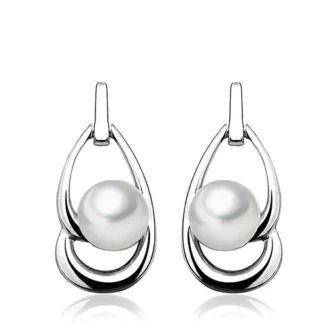 Perlové náušnice Yuno Pearls 14023019-b