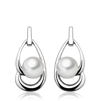 Perlové náušnice Yuno Pearls 14023064-š