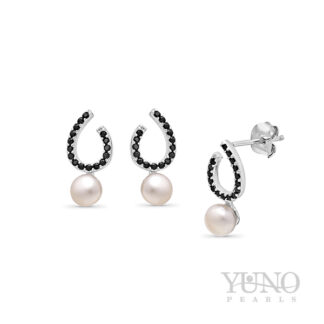 Perlový náušnice Yuno Pearls 16418011-b