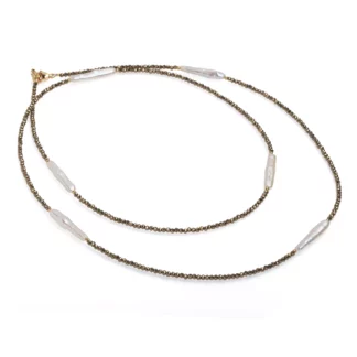 Perlový náhrdelník Yuno Pearls 18665000-b