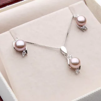 Perlové náušnice Yuno Pearls 19071039-r-set