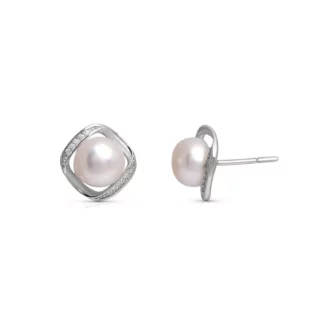 Perlový náušnice Yuno Pearls 1914019-b