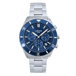 LAVVU Pánské hodinky Chronograph BRENNING s vodotěsností 200M