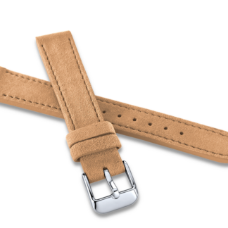 MINET Béžový prošitý řemínek SUEDE z luxusní kůže Top Grain - 16