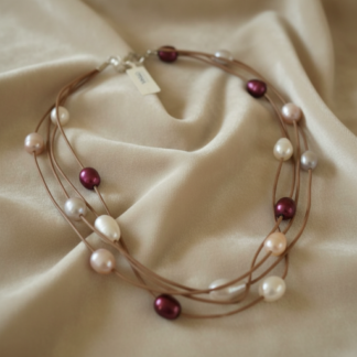 Perlový náhrdelník Yuno Pearls 12054886-mix