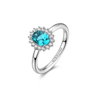 Prsten Brosway Fancy Aqua Green FAG20- 1 Ks
