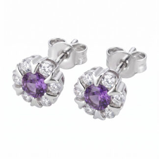 Náušnice Brosway Fancy Magic Purple FMP135