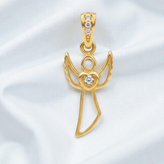 Zlatý přívěs, žluté zlato, P52