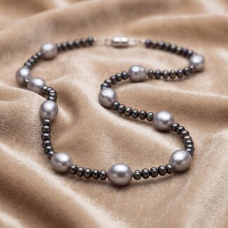 Perlový náhrdelník Yuno Pearls 11507000-š+č