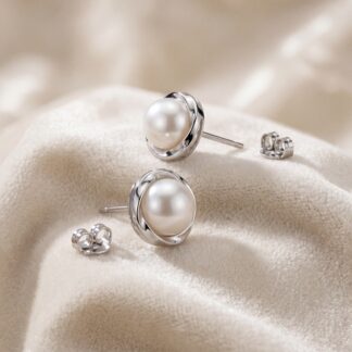 Perlové náušnice Yuno Pearls 19064017-b