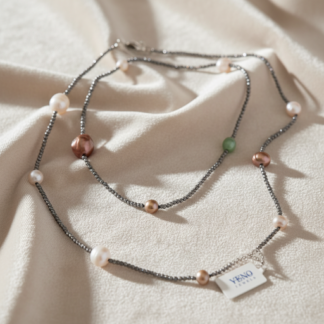 Perlový náhrdelník Yuno Pearls 15460004-mix