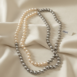 Perlový náhrdelník Yuno Pearls 15726063-b+š