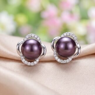Perlové náušnice Yuno Pearls 19070049-č