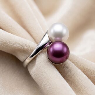 Perlový prsten Yuno Pearls 15275646-b+č