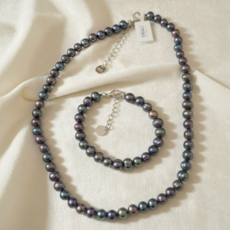Perlový náhrdelník Yuno Pearls 15719041-m-set