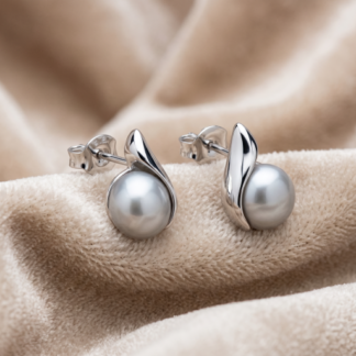 Perlové náušnice Yuno Pearls 14089008-š