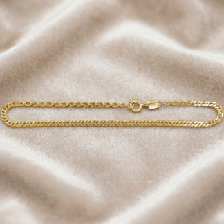 Zlatý náramek, žluté zlato, B104
