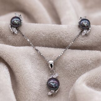 Perlové náušnice Yuno Pearls 19071046-m-set